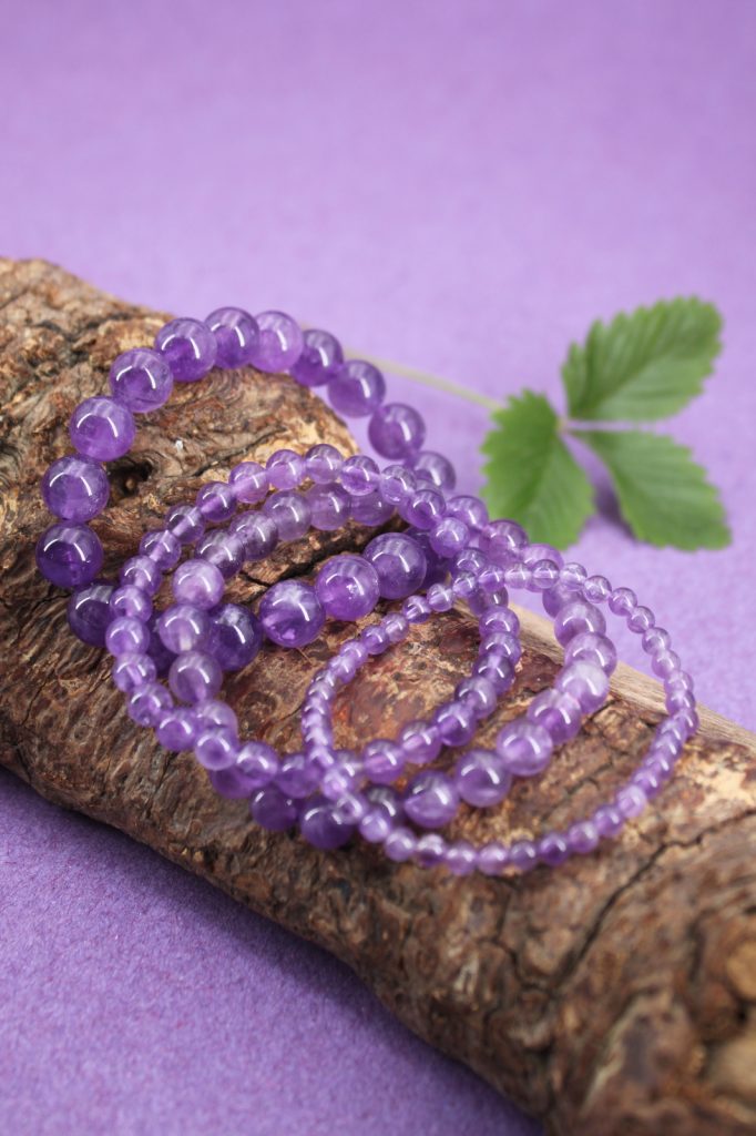 Bracelet Améthyste claire