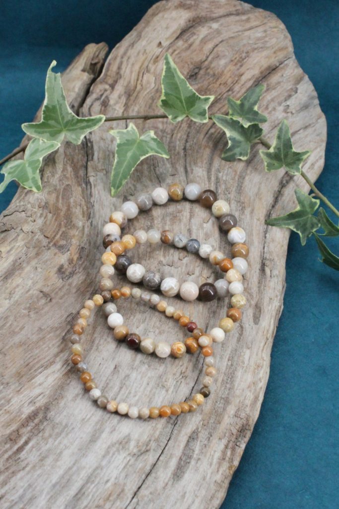 Bracelet Corail fossile