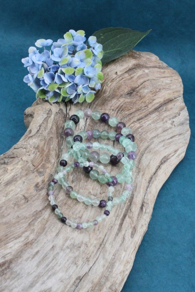 Bracelet Fluorite multicolore