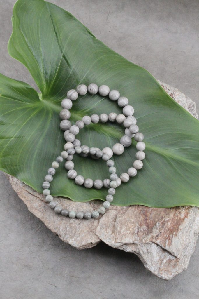 Bracelet Jaspe gris