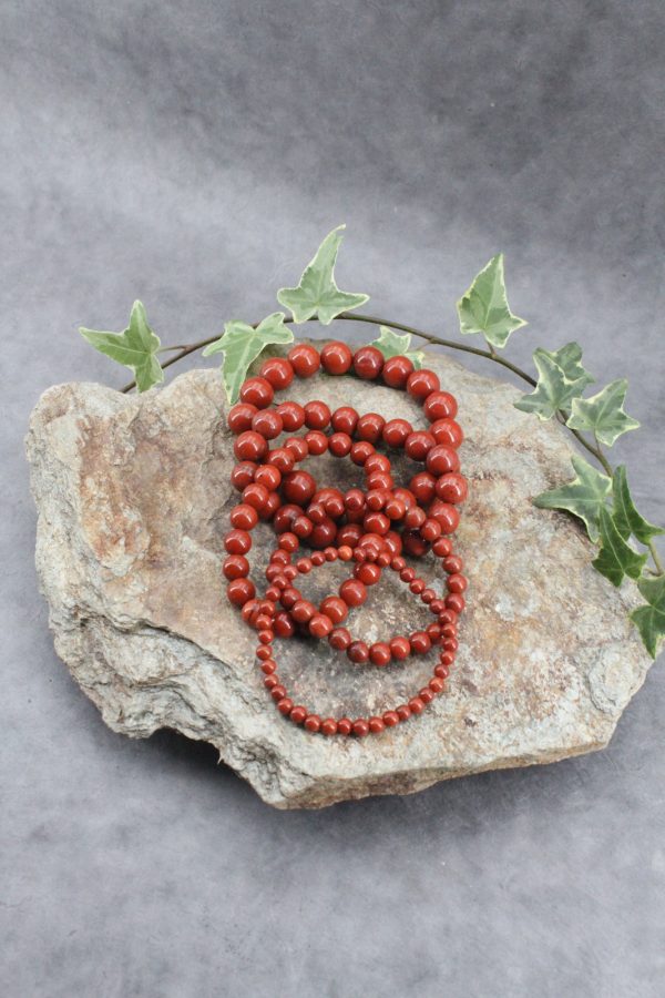 Bracelet Jaspe Rouge