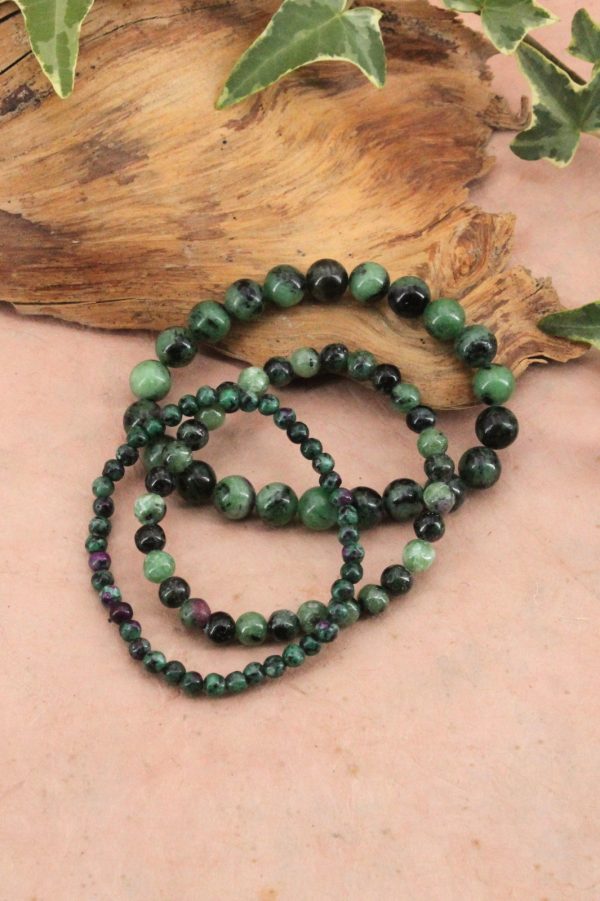 Bracelet Rubis Zoïsite