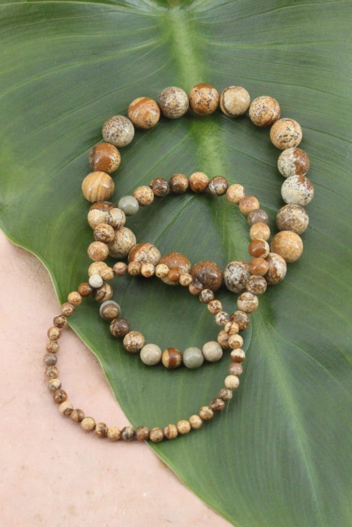 Bracelet Jaspe Paysage