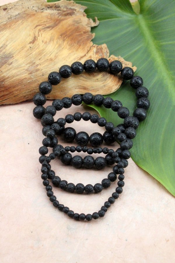 Bracelet Pierre de Lave